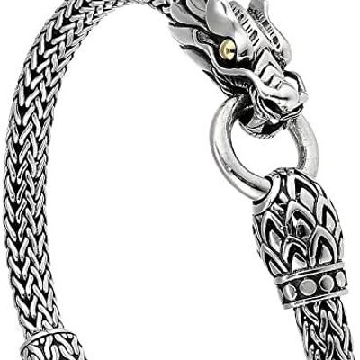 John Hardy Women's Legends Naga Gold & Silver Dragon Station Chain Bracelet