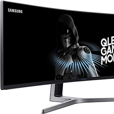 Samsung 49-Inch CHG90 144Hz Curved Gaming Monitor (LC49HG90DMNXZA) – Super Ultrawide Screen QLED 