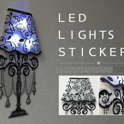 3D Embellishment Art Lamp