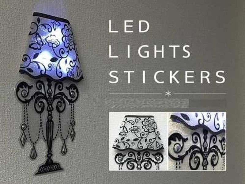 3D Embellishment Art Lamp