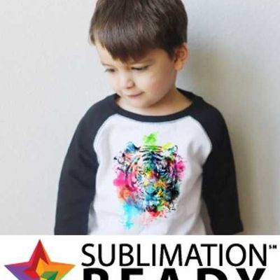 sublimation plain kids tank