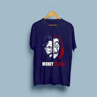 Money Heist Printed Summer T Shirts