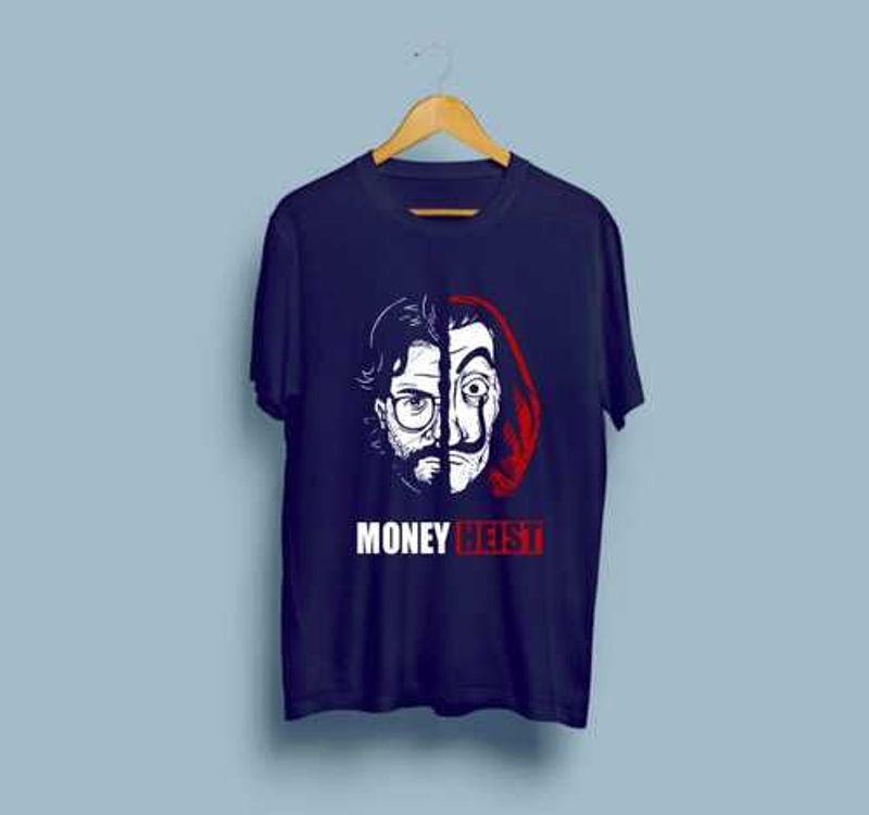 Money Heist Printed Summer T Shirts