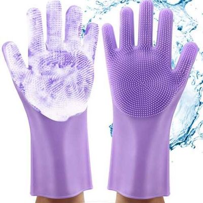 TC Reusable Silicone Magic Washing Gloves